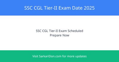 SSC CGL Tier II Exam Date 2025 14582 Posts Exam Scheduled for January 18-19 2026 - Exam Notification | SarkariDon