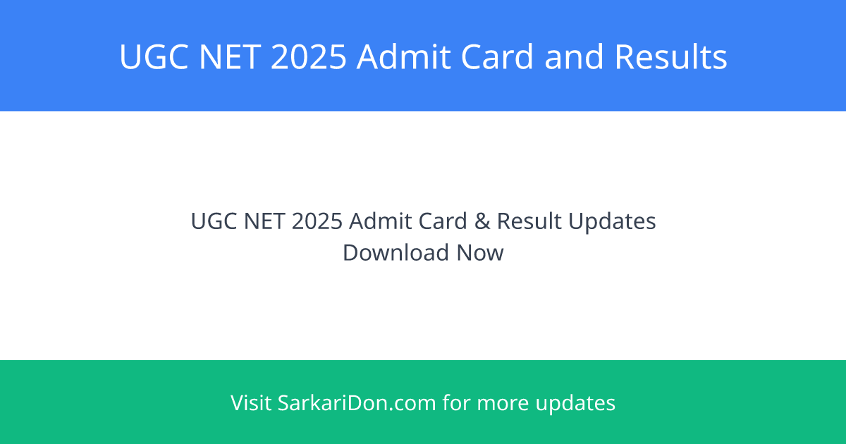 UGC NET 2025 Explore 21 Subjects in Day 3 Morning Session with Direct Download Links - Exam Notification | SarkariDon